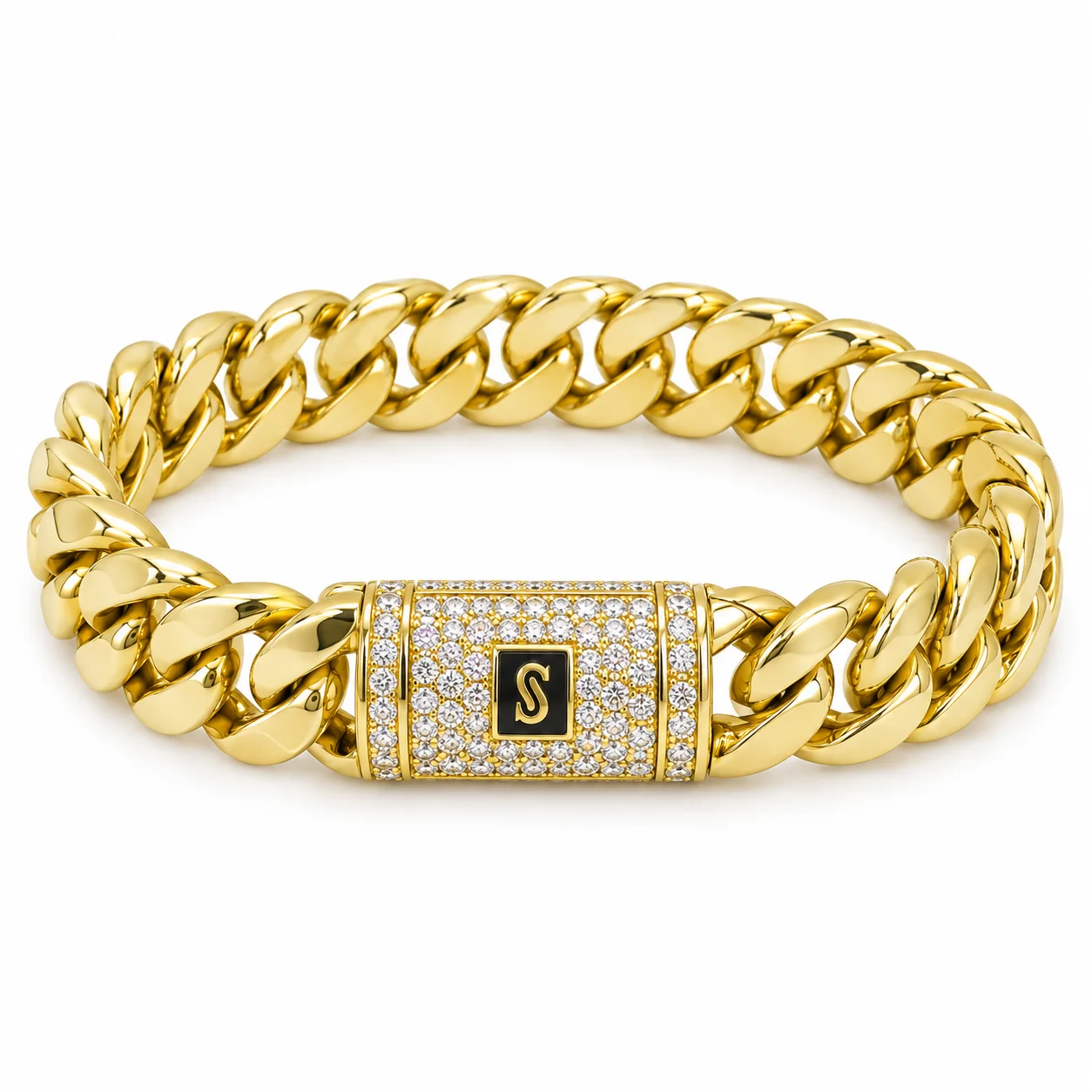 Sovereign Pavé Curb Bracelet