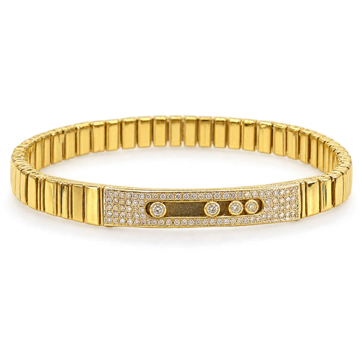 Linea Disc Bangle