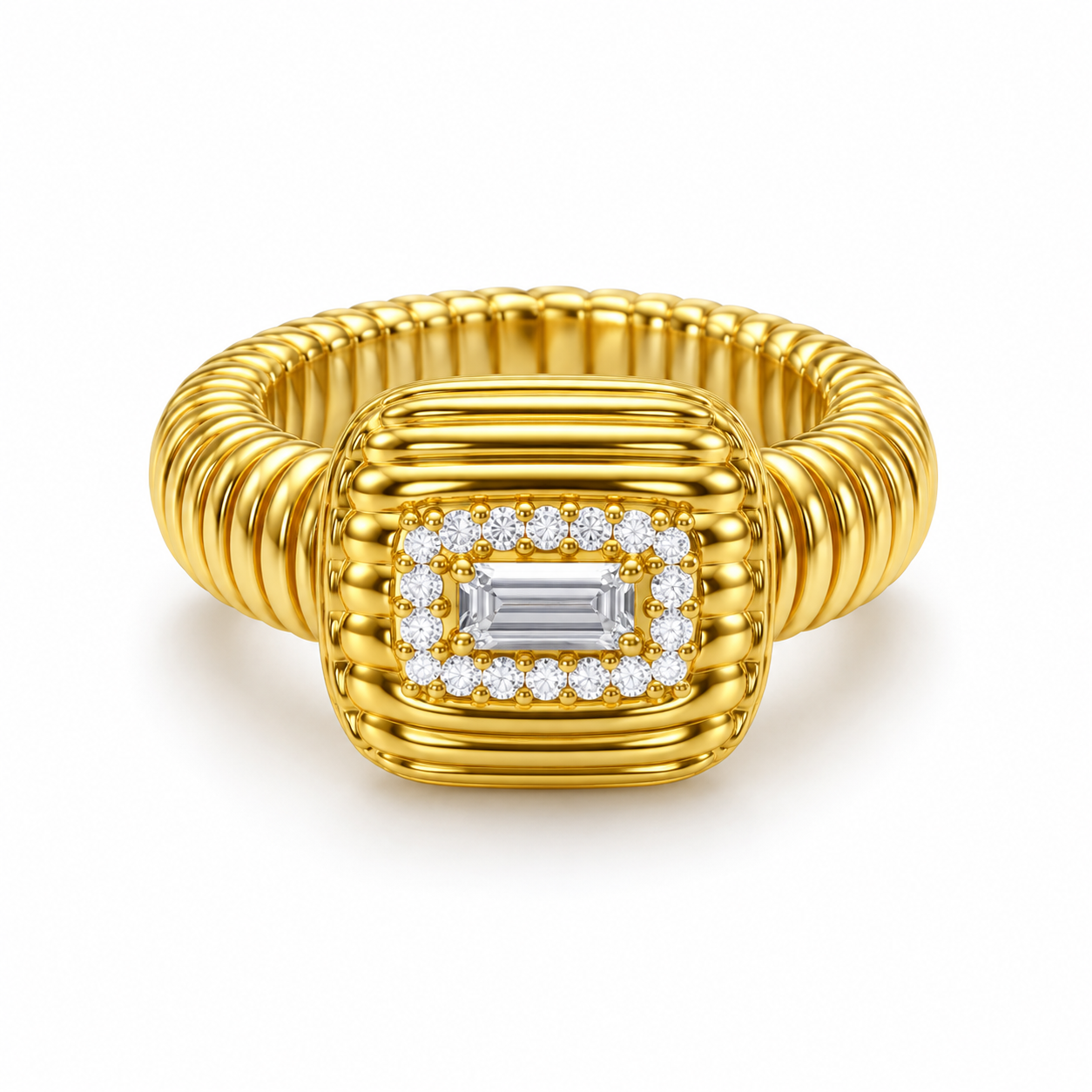 Deco Coil Ring