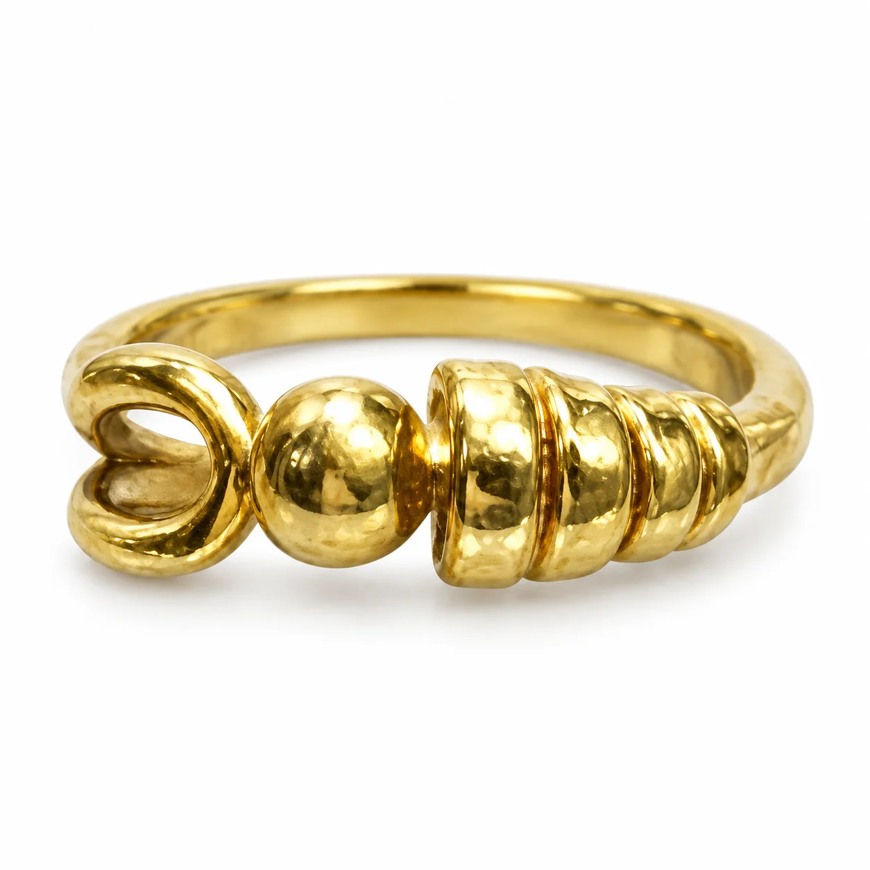 Coiled Sculpture Ring