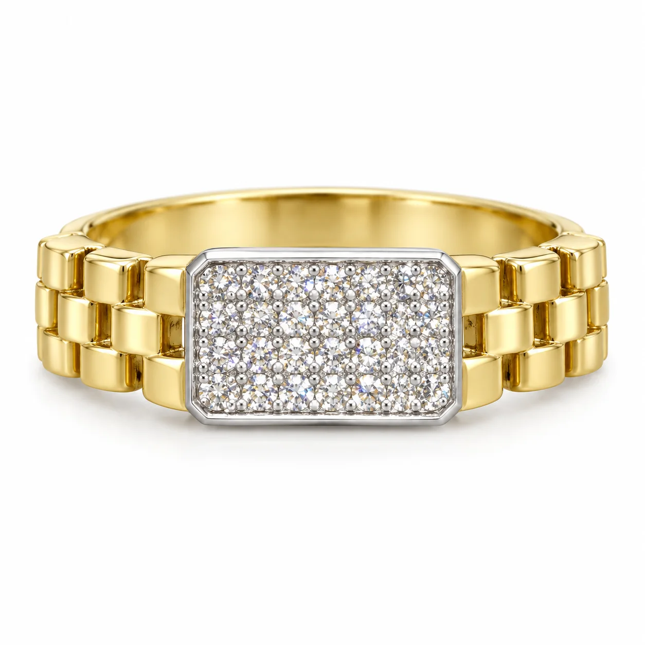 Aurelia Pavé Link Signet