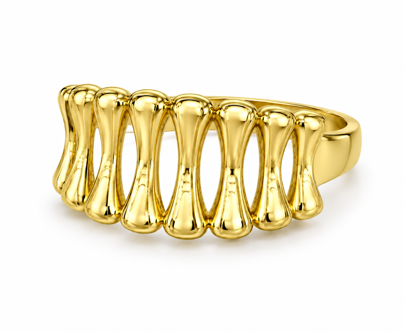 Hourglass Link Ring