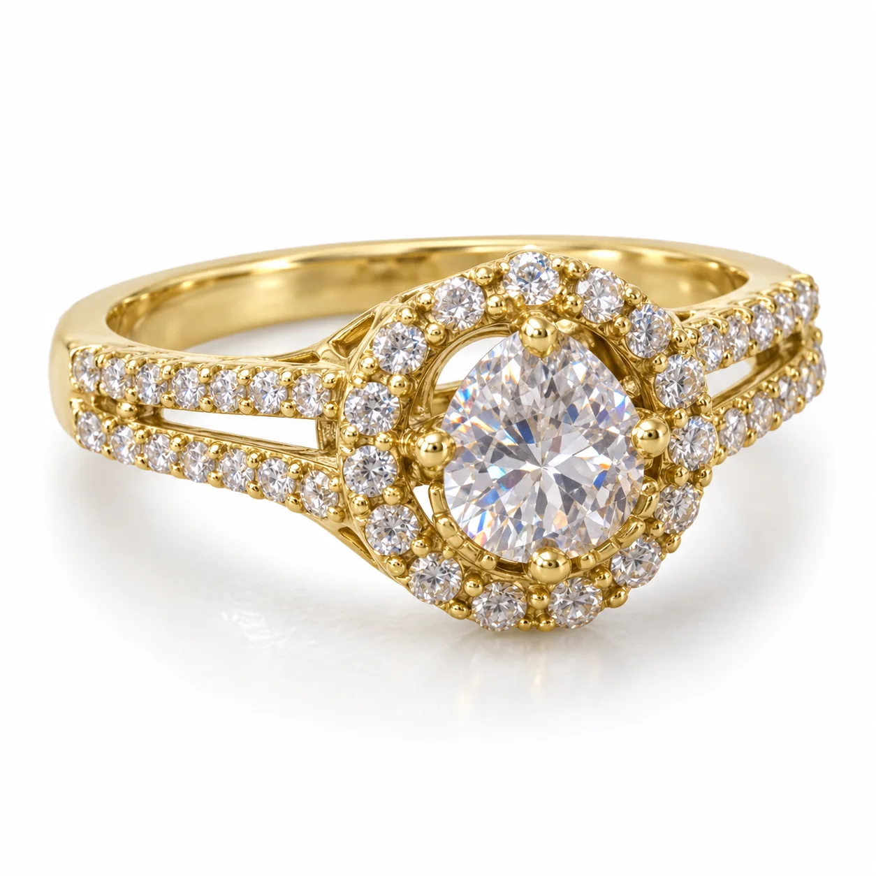 Aurelia Halo Ring