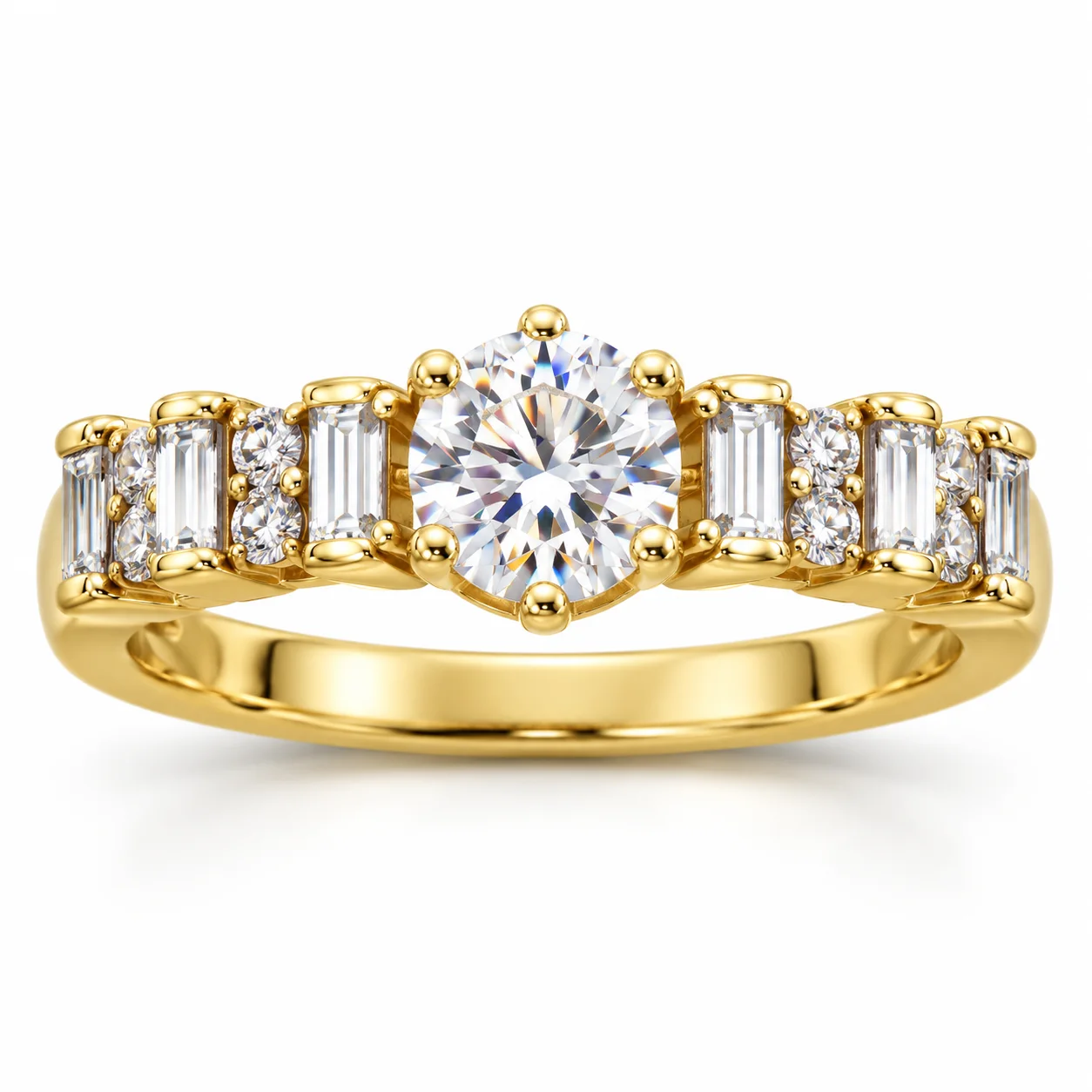 Aurelia Baguette Solitaire