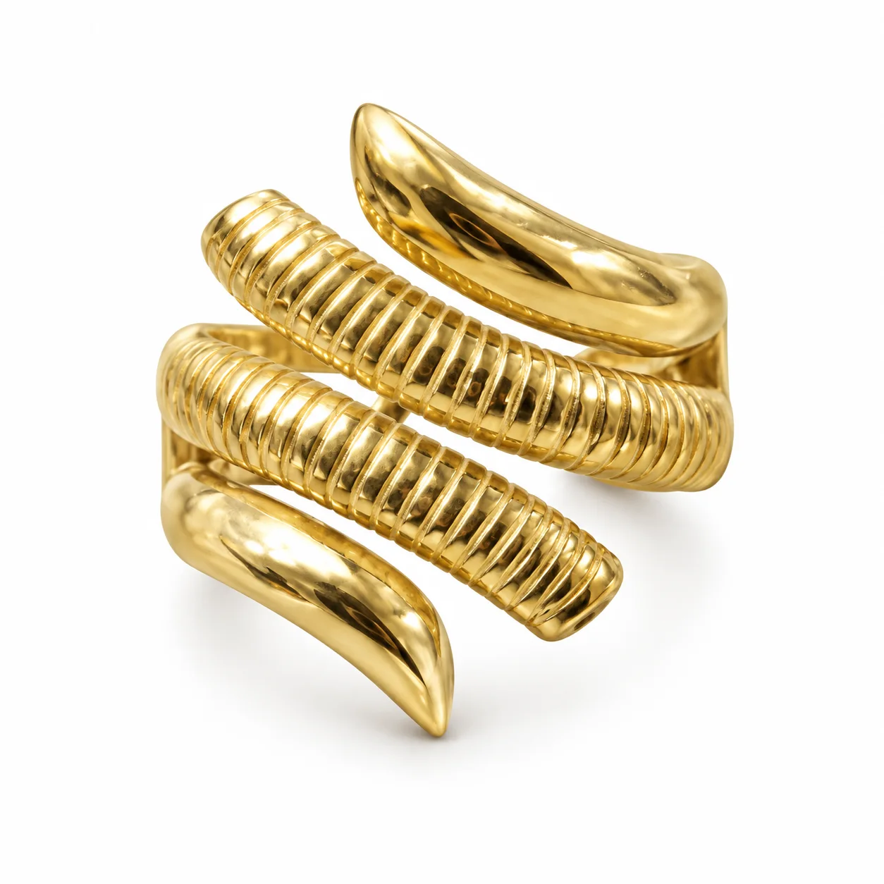 Aurelia Sculpted Wrap Ring