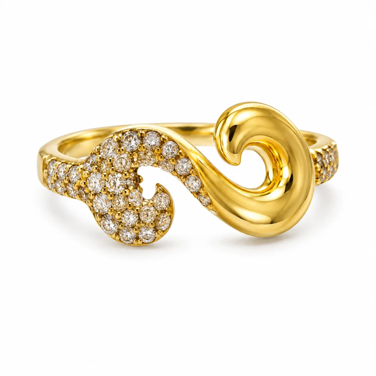 Maree Swirl Ring