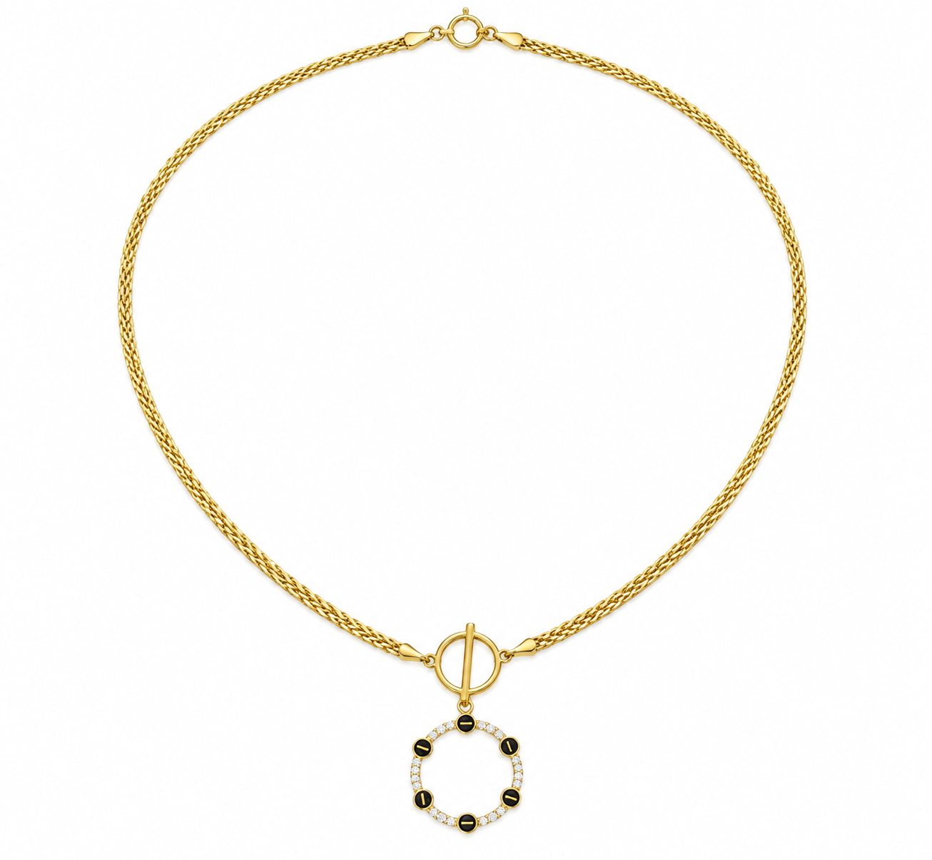 Orbit Circle Necklace