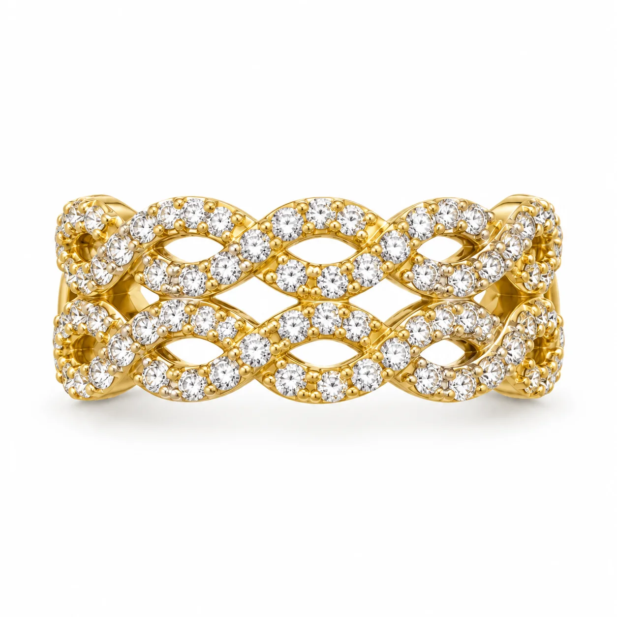 Aurelia Double Infinity Band