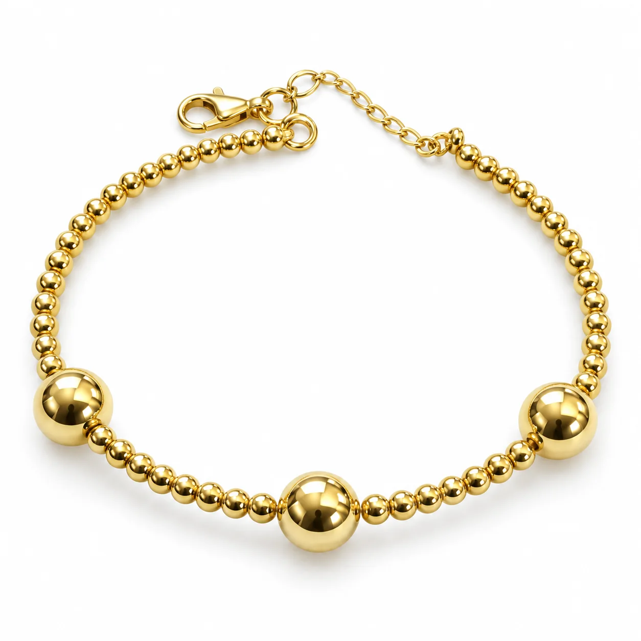 Orbelle Trio Bead Bracelet