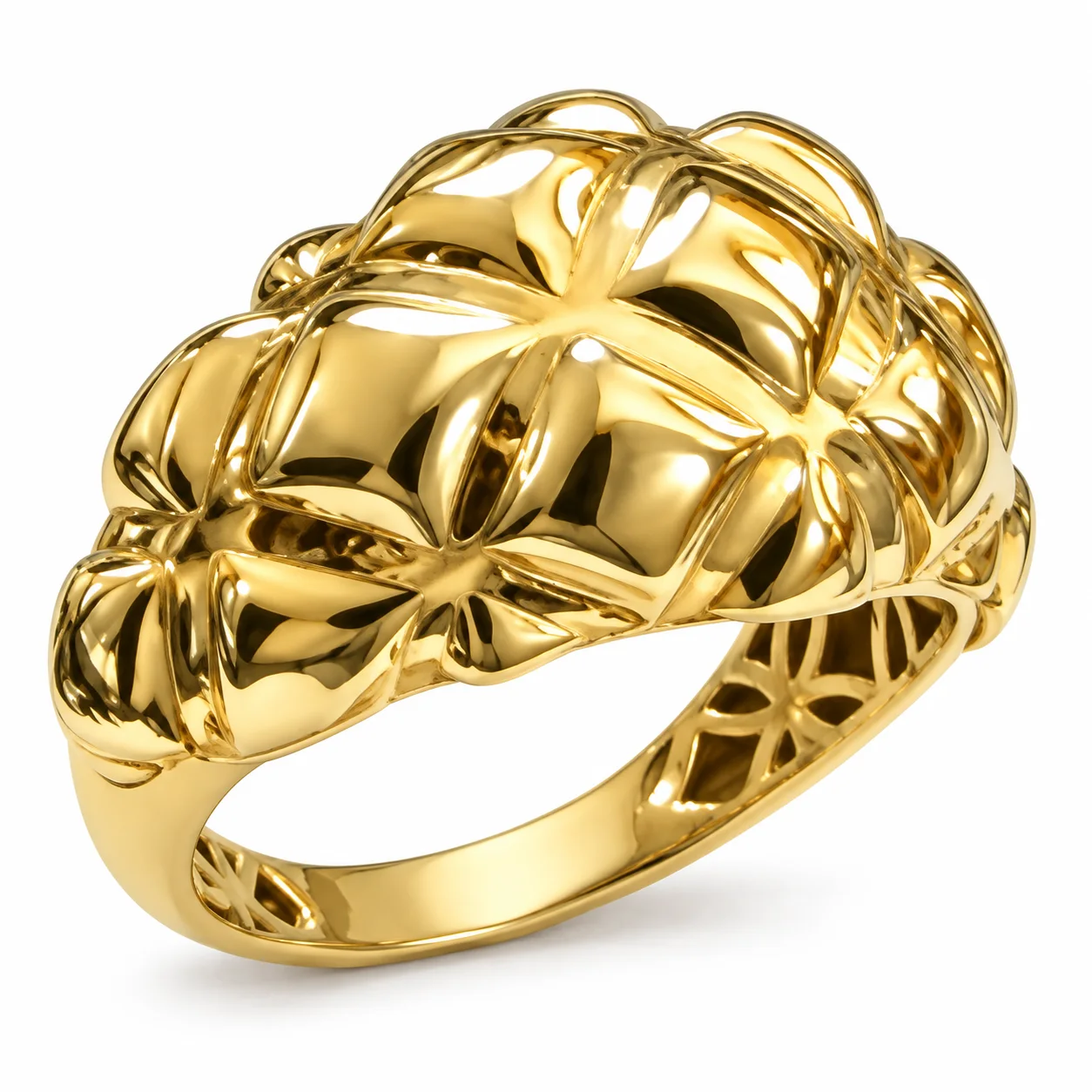 Sculpted Braid Ring