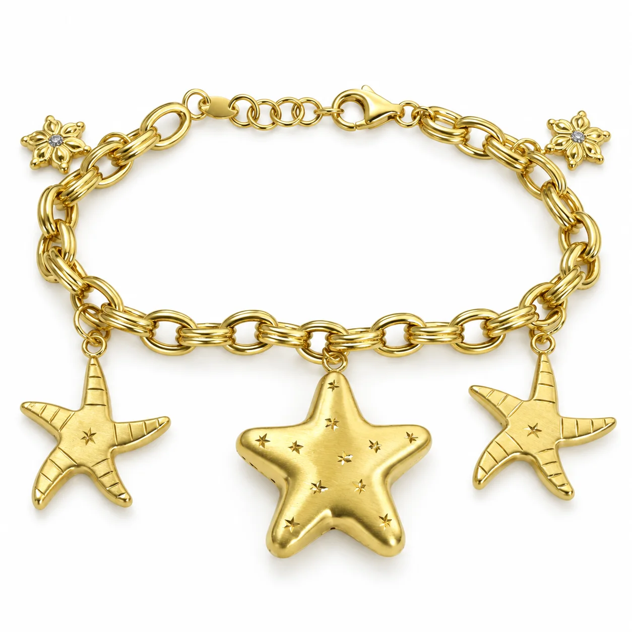 Marina Starfish Charm Bracelet